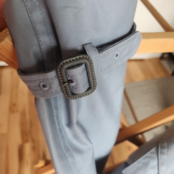 Coach light blue trench size 8 - Picture 6 of 7